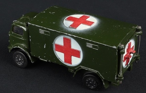 Nicky dinky toys 626 military ambulance ff238 back