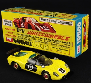 Corgi toys 344 ferrari 206 ff300 front