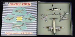 French dinky gift set 60 aeroplanes ff305 front