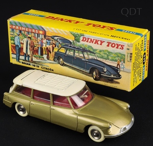 French dinky toys 539 citroen estate id19 ff309 front