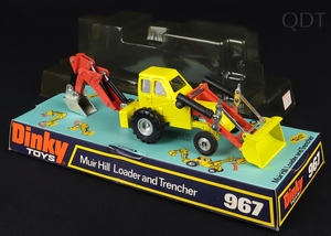 Dinky toys 961 muir hill loader trencher ff327 front