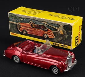 Nicky dinky toys 094 rolls royce ff339 front