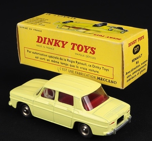 French dinky toys 517 renault r8 ff360 back