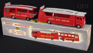 Dinky supertoys 983 car carrier trailer ff362 front