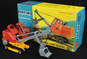 Corgi toys 1128 priestman cub shovel ff370 front