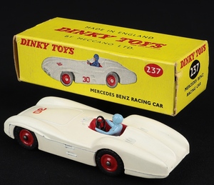 Dinky toys 237 mercedes racer ff376 back