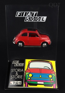 Polistil models s599 fiat shop display brochure ff411 front