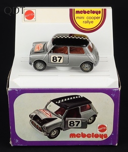 Mebetoys a31 mini cooper monte carlo ff429 front