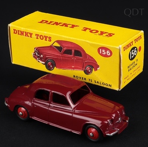 Dinky toys 156 rover 75 saloon ff466 front
