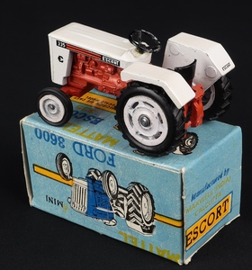 Mattel 1002 mini escort 335 tractor ff472 back