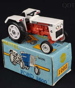 Mattel 1002 mini escort 335 tractor ff472 front
