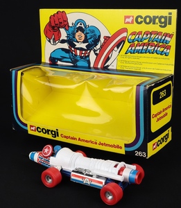 Corgi toys 263 captain america jetmobile ff500 back