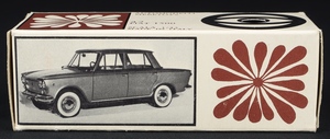 Mebetoys models a2 fiat 1500 ff524 box