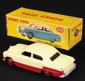 Dinky toys 170 ford fordor sedan ff543 back