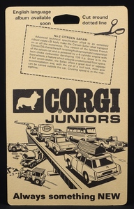 Corgi juniors 2 citroen safari ff556 back