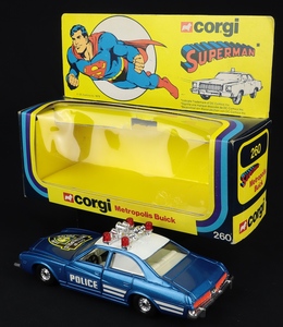 Corgi toys 260 metropolis buick superman ff592 back