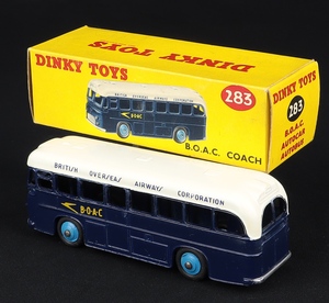 Dinky toys 283 boac coach ff595 back