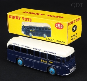 Dinky toys 283 boac coach ff595 front
