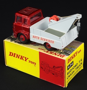 Dinky toys 434 bedford tk crash truck back
