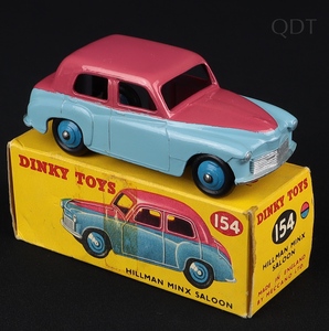 Dinky toys 154 hillman minx ff628 front