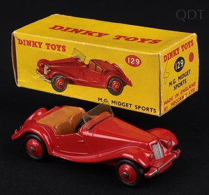 Dinky toys 129 mg midget u.s. export ff629 front