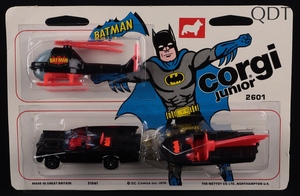 Corgi junior gift set 2601 batman ff638 front