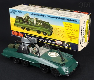 Dinky toys 602 armoured command car ff648 front
