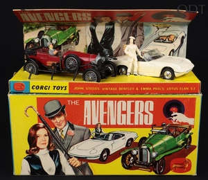 Corgi gift set 40 the avengers ff666 front