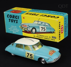 Corgi toys 323 monte carlo citroen ff668 front