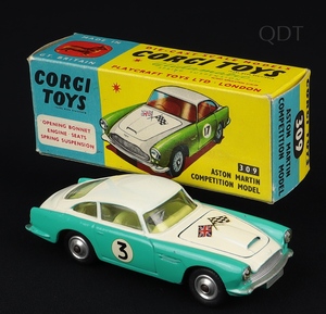 Corgi toys 309 aston martin competition ff670 front