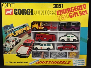 Corgi juniors gift set 3021 emergency 999 ff679 front