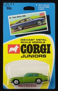 Corgi juniors 22 aston db6 ff682 front