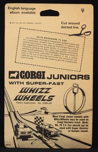 Corgi juniors 15 wagonaire tv car ff684 back
