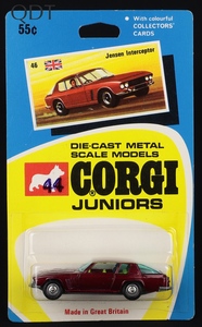 Corgi juniors 46 jensen interceptor ff685 front