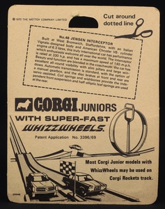 Corhi juniors 46 jensen interceptor ff686 back