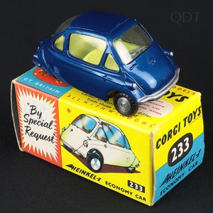 Corgi Toys 233 Heinkel Economy Car - QDT