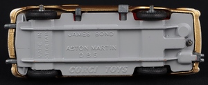 Corgi toys 261 james bond's aston martin db5 ff691 base
