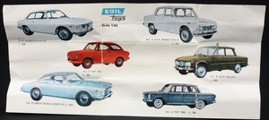 Edil toys 1 alfa romeo giulia ff715 brochure