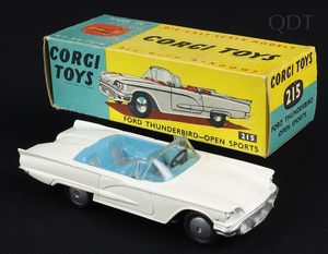 Corgi toys 215 ford thunderbird open sports ff723 front