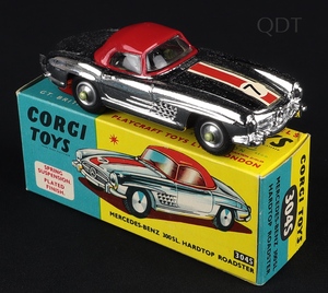 Corgi toys 304s mercedes benz 300sl hardtop roadster ff724 front