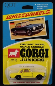 Corgi juniors 45 mercedes 280sl ff728 front