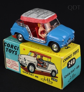 Corgi toys 240 ghia fiat jolly ff741 front