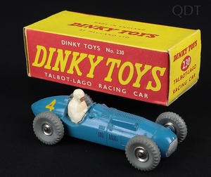 Dinky toys 230 talbot lago racing car ff753 front