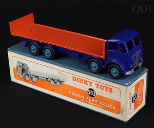 Dinky toys 503 foden flat truck tailboard ff760 front