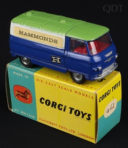 Corgi toys 462 hammonds commer van ff777 front