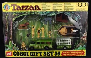 Corgi toys gift set 36 tarzan ff803 front