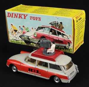 French dinky toys 1404 break id 19 citroen rtl luxembourg ff819 back