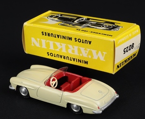 Marklin models 8025 mercedes 190sl ff820 back