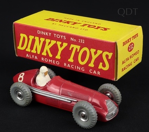 Dinky toys 232 alfa romeo racing car ff841 front