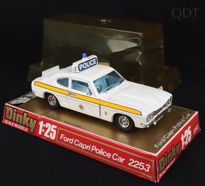 Dinky toys 2253 ford capri police car ff851 front